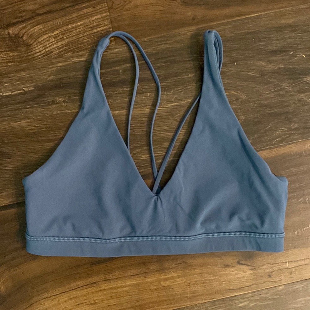 Lululemon Sports Bra Blue 8